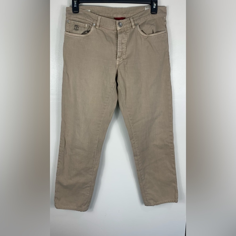 Brunello Cucinelli Regular Fit Jeans Sz EU 48 US 32